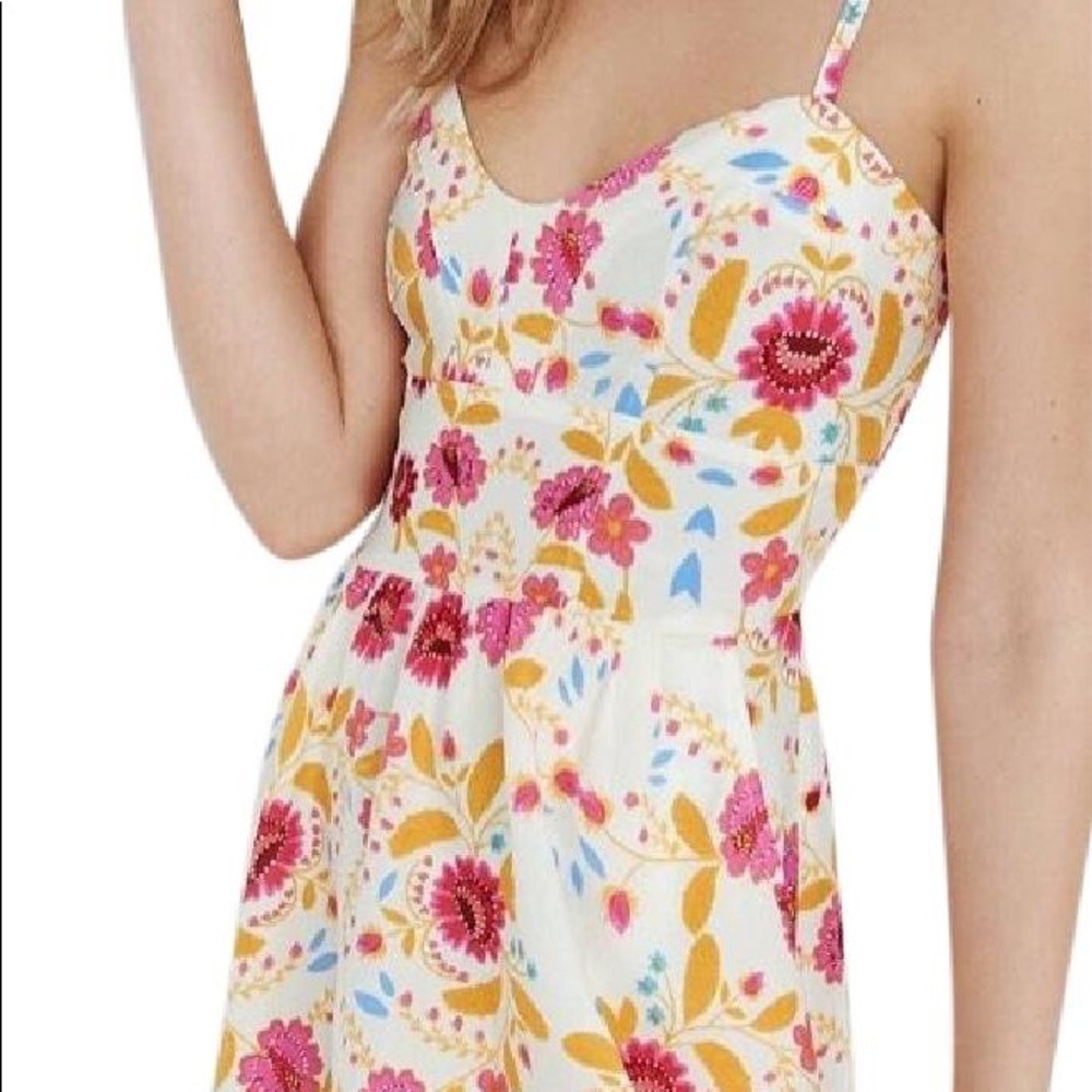 Express floral dress WITH POCKETS